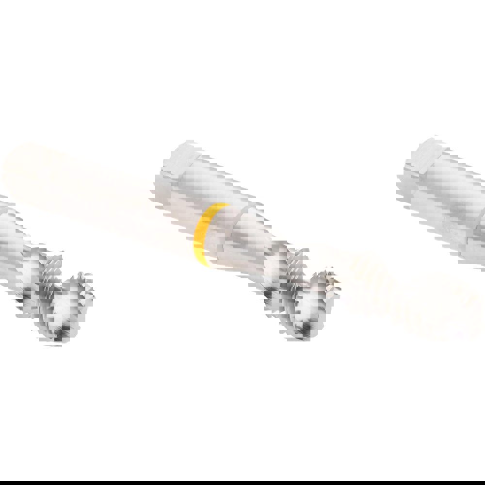 Spiral Flute Tap: 5/16-18, 2 Flute, Modified Bottoming, 2B Class of Fit, Vanadium High Speed Steel, Bright/Uncoated