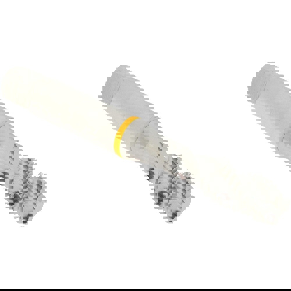 Spiral Flute Tap: 3/8-16, 3 Flute, Modified Bottoming, 2B Class of Fit, Vanadium High Speed Steel, Bright/Uncoated