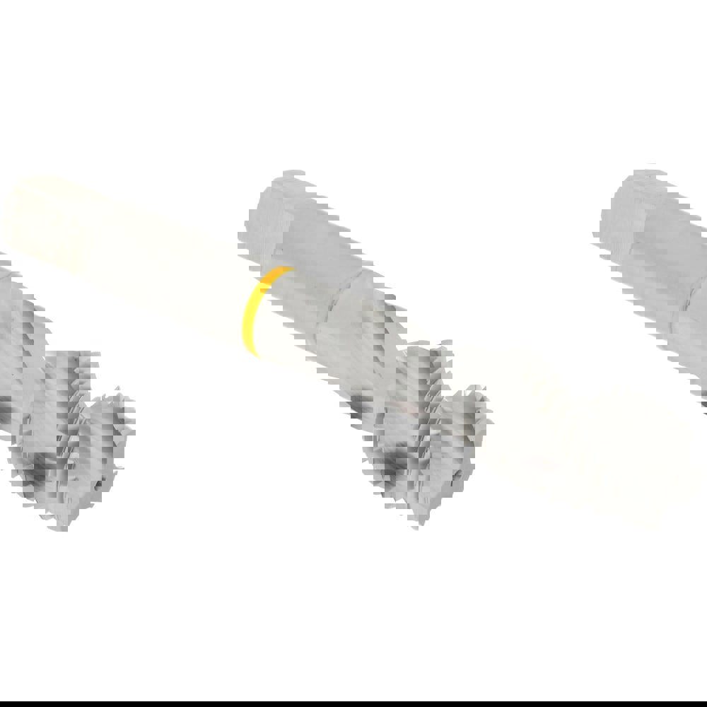 Spiral Flute Tap: 9/16-12, 3 Flute, Modified Bottoming, 2B Class of Fit, Vanadium High Speed Steel, Bright/Uncoated