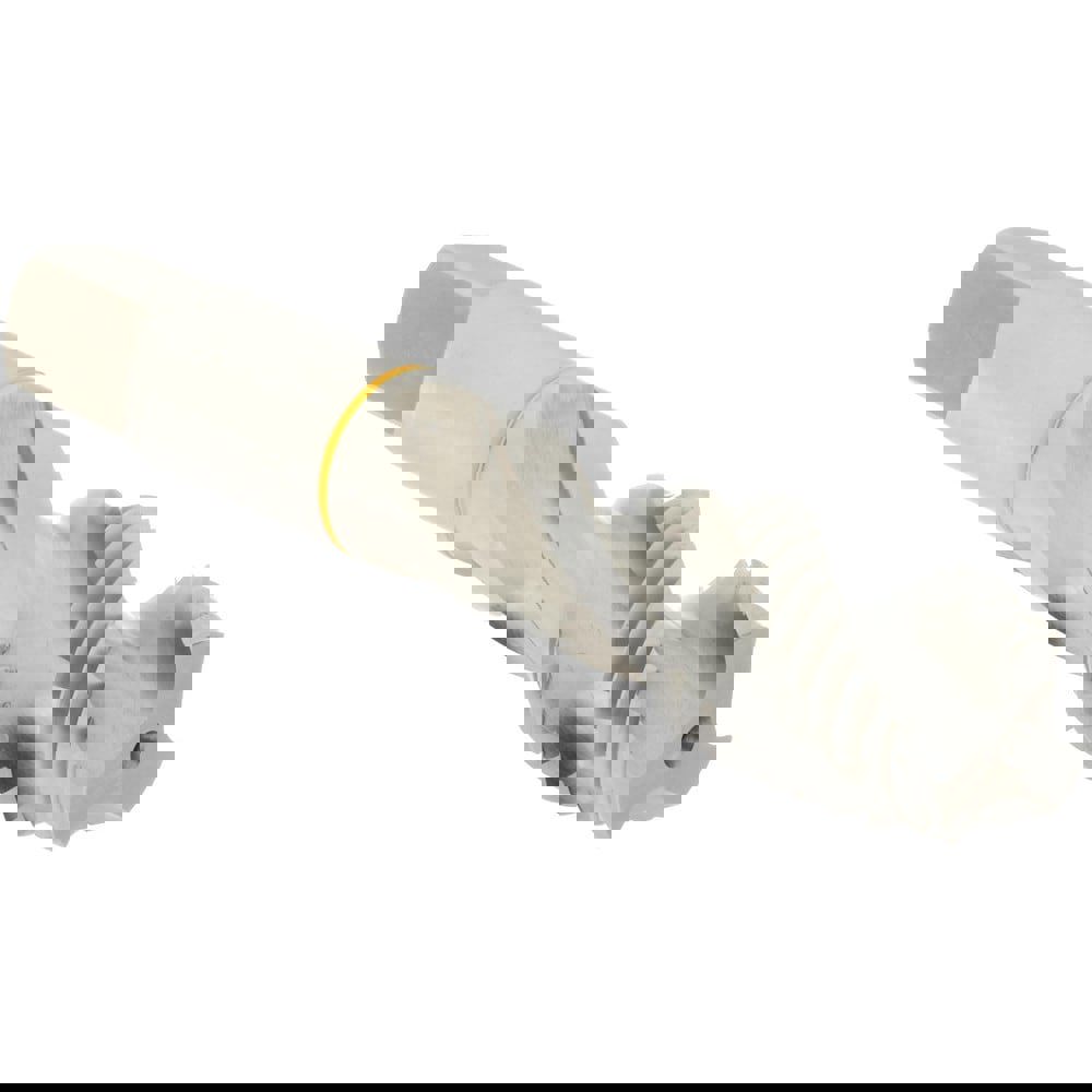 Spiral Flute Tap: #1-8, 3 Flute, Modified Bottoming, 2B Class of Fit, Vanadium High Speed Steel, Bright/Uncoated