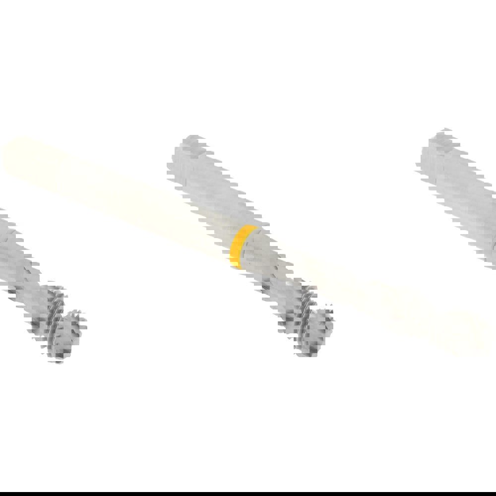 Spiral Flute Tap: M5 x 0.80, 2 Flute, Modified Bottoming, Vanadium High Speed Steel, Bright/Uncoated