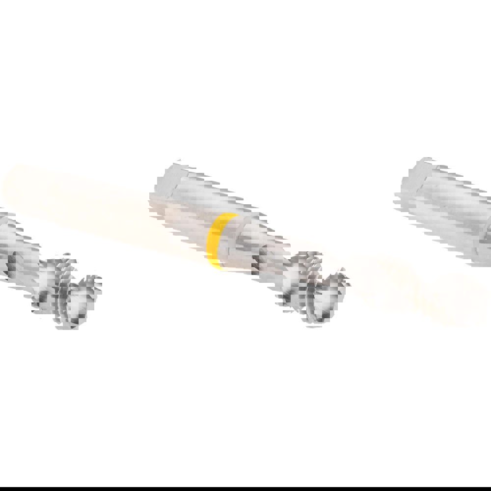 Spiral Flute Tap: M6 x 1.00, 2 Flute, Modified Bottoming, Vanadium High Speed Steel, Bright/Uncoated