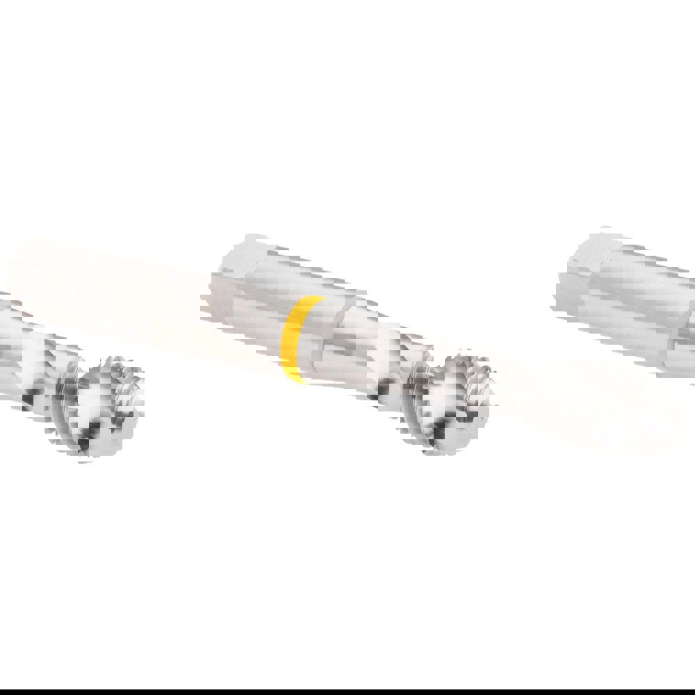 Spiral Flute Tap: M8 x 1.25, 2 Flute, Modified Bottoming, Vanadium High Speed Steel, Bright/Uncoated