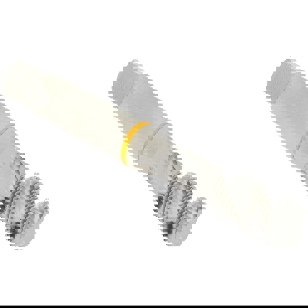 Spiral Flute Tap: M10 x 1.00, 3 Flute, Modified Bottoming, Vanadium High Speed Steel, Bright/Uncoated