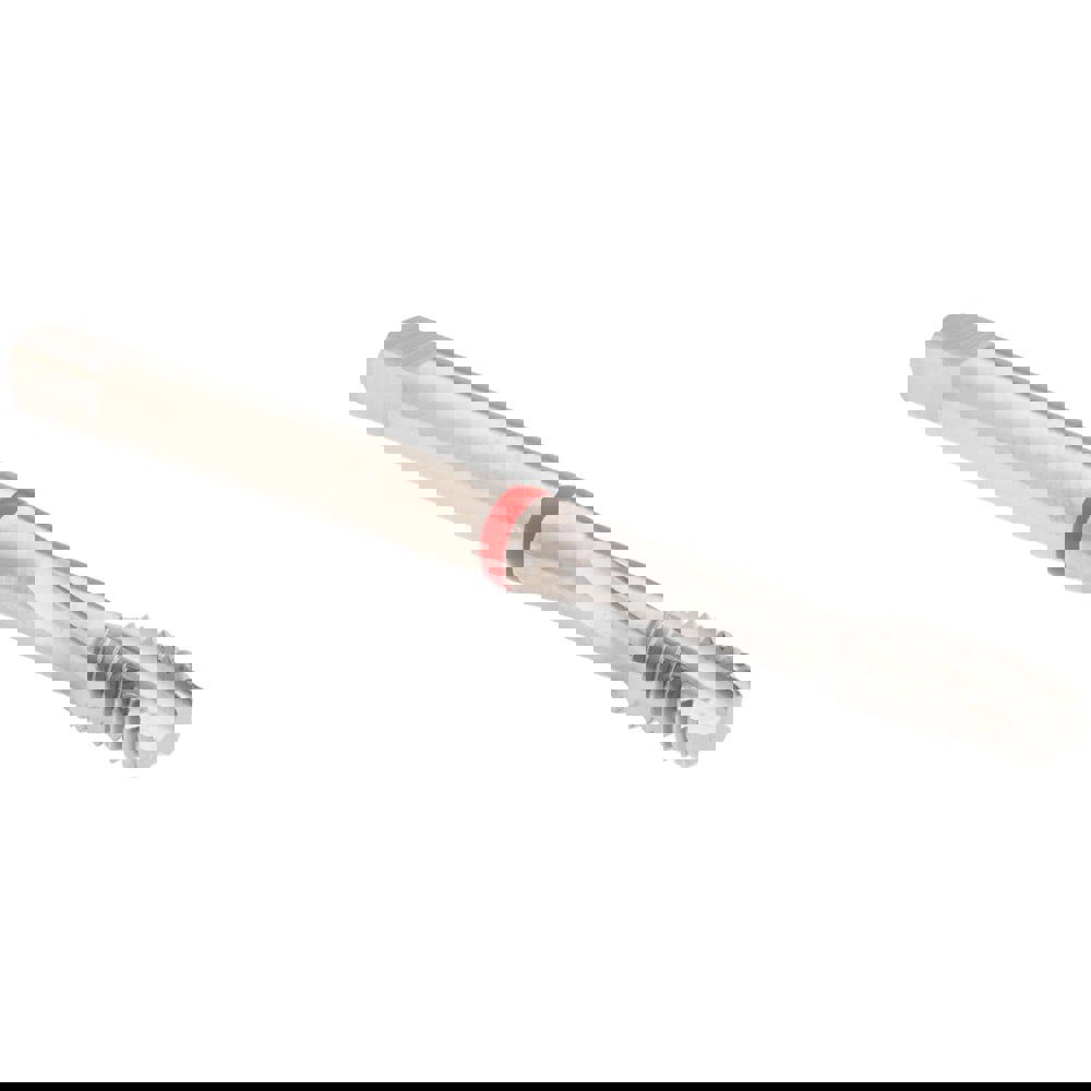 Spiral Flute Tap: M5 x 0.80, 3 Flute, Modified Bottoming, 6H Class of Fit, Vanadium High Speed Steel, Bright/Uncoated