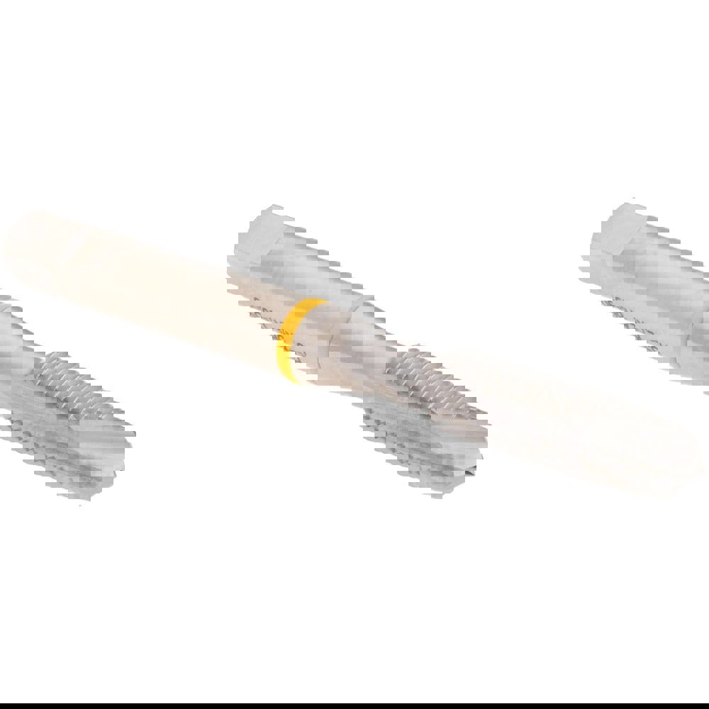 Spiral Point Tap: 1/4-28, 2 Flutes, Plug, 3B, Vanadium High Speed Steel, Bright Finish