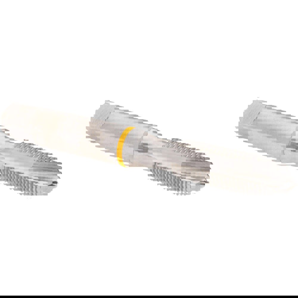 Spiral Point Tap: 3/8-24, 3 Flutes, Plug, 2B, Vanadium High Speed Steel, Bright Finish