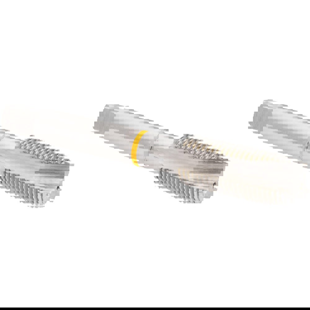 Spiral Point Tap: 1/2-20, 3 Flutes, Plug, 2B, Vanadium High Speed Steel, Bright Finish