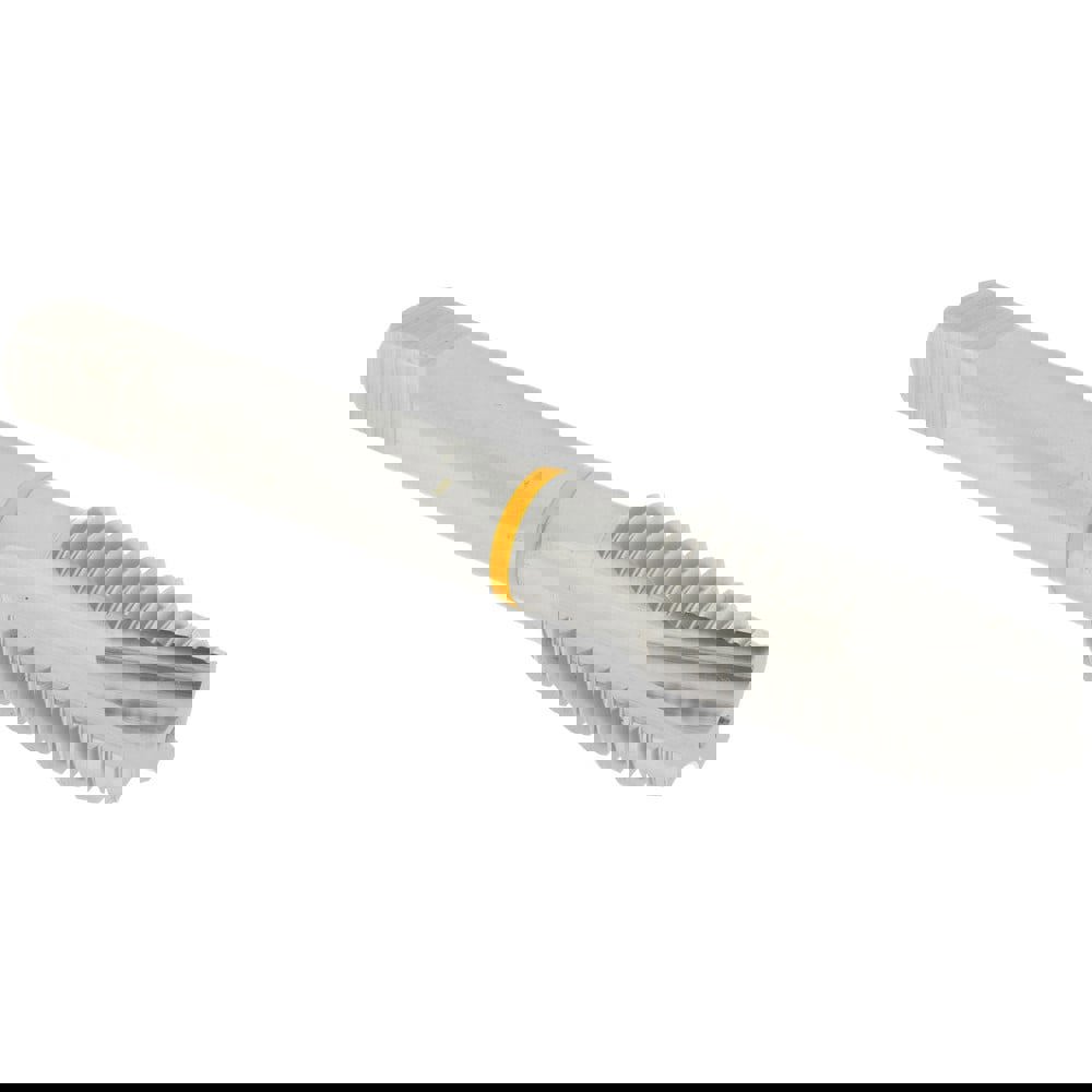 Spiral Point Tap: 9/16-12, 3 Flutes, Plug, 2B, Vanadium High Speed Steel, Bright Finish