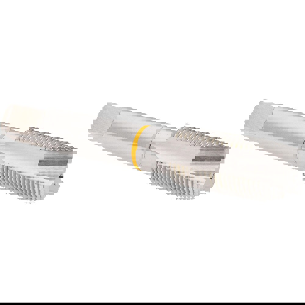 Spiral Point Tap: 3/4-16, 3 Flutes, Plug, 2B, Vanadium High Speed Steel, Bright Finish