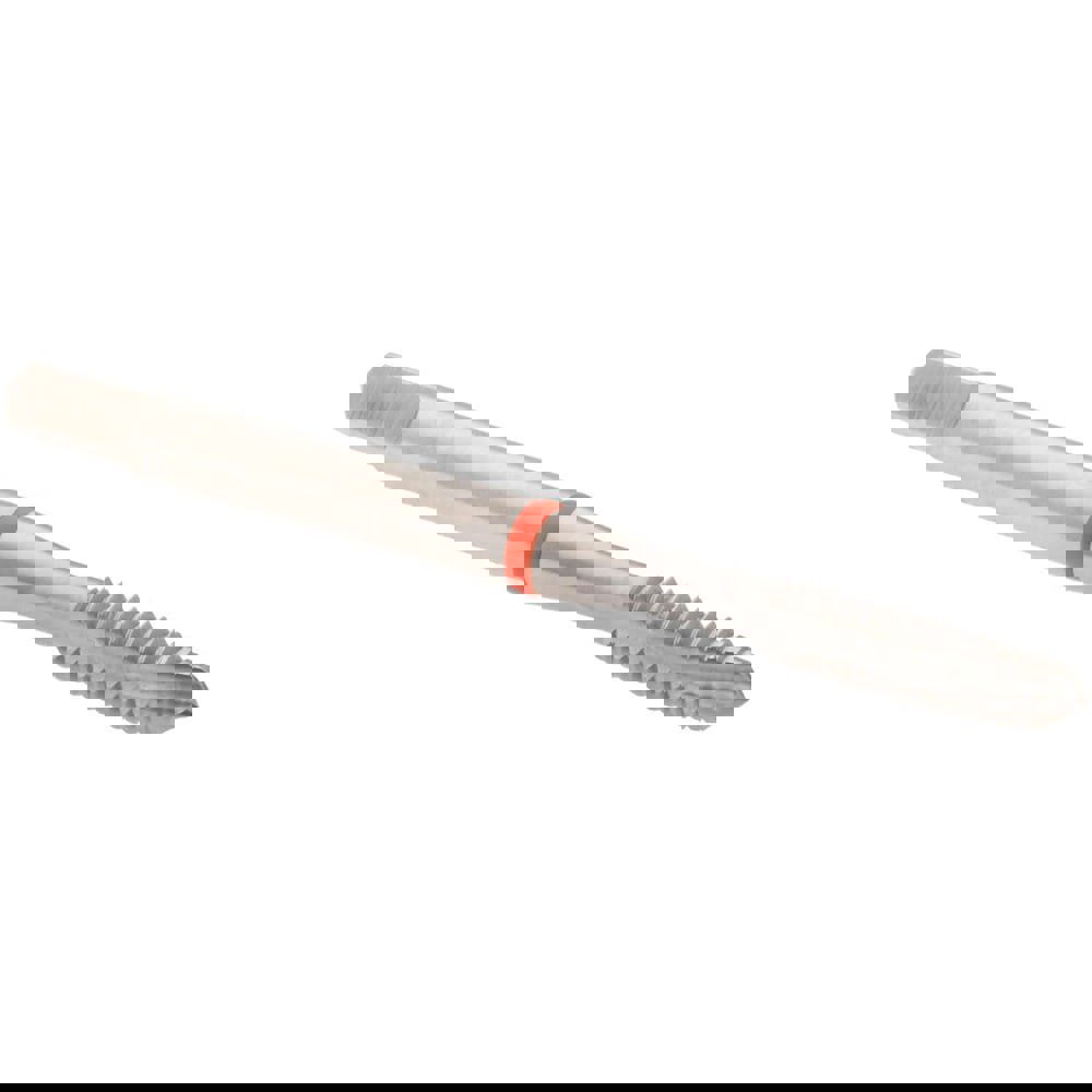 Spiral Point Tap: #8-32, 3 Flutes, Plug, 2B, Vanadium High Speed Steel, Bright Finish