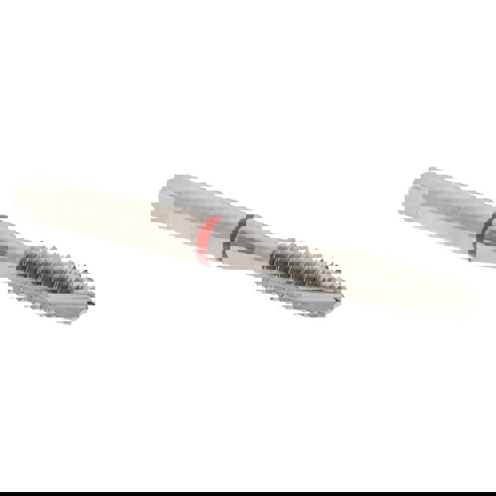 Spiral Point Tap: 1/4-20, 3 Flutes, Plug, 2B Class of Fit, Vanadium High Speed Steel, Bright Finish