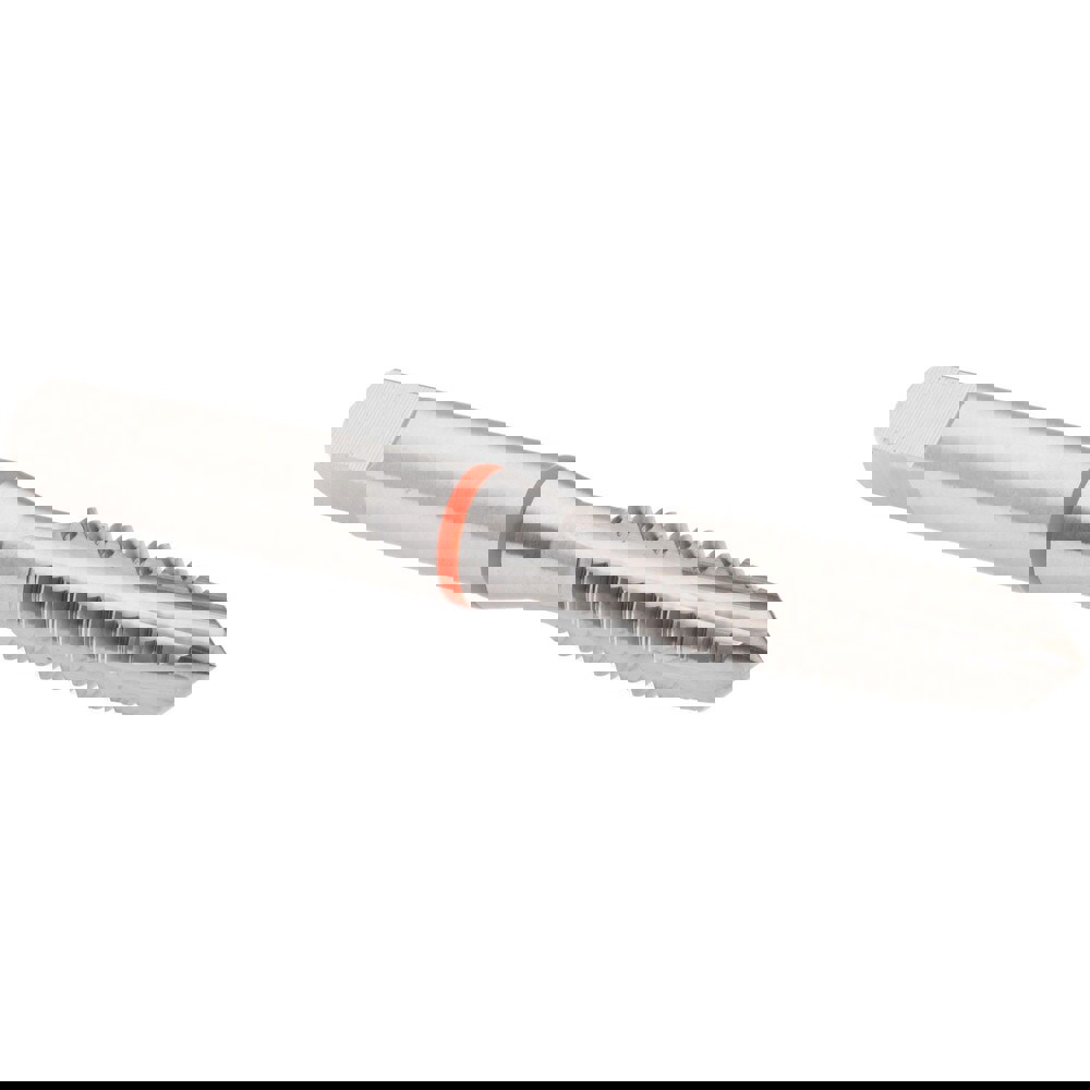 Spiral Point Tap: 3/8-16, 4 Flutes, Plug, 3B, Vanadium High Speed Steel, Bright Finish