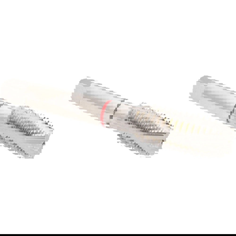 Spiral Point Tap: 1/2-13, 4 Flutes, Plug, 2B, Vanadium High Speed Steel, Bright Finish