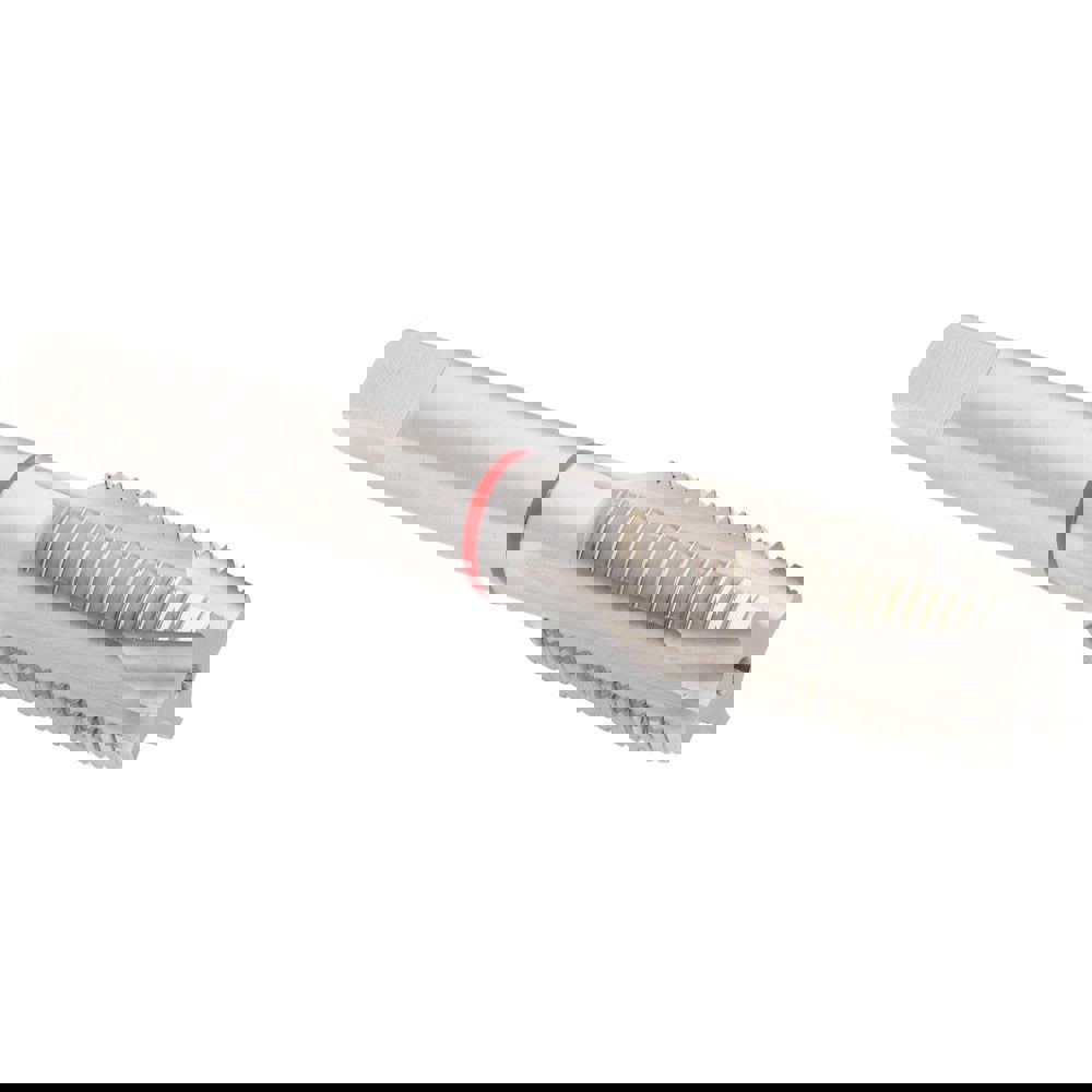 Spiral Point Tap: 5/8-18, 4 Flutes, Plug, 2B, Vanadium High Speed Steel, Bright Finish