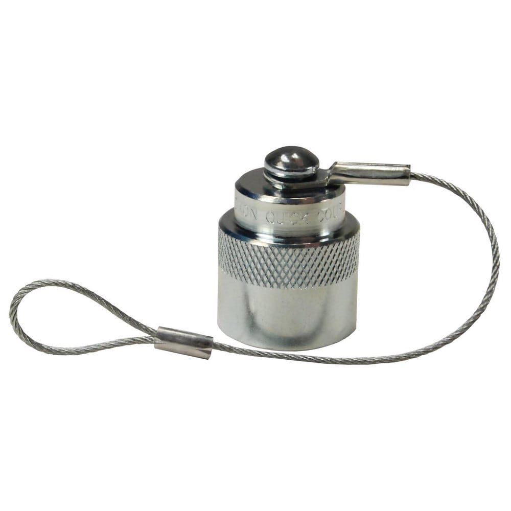 Hydraulic Hose Fittings & Couplings; Type: T-Series Dust Cap ; Fitting Type: Dust Cap ; Hose Inside Diameter (Decimal Inch): 0.2500 ; Hose Size: 1/4 ; Material: Steel ; Thread Type: NPTF