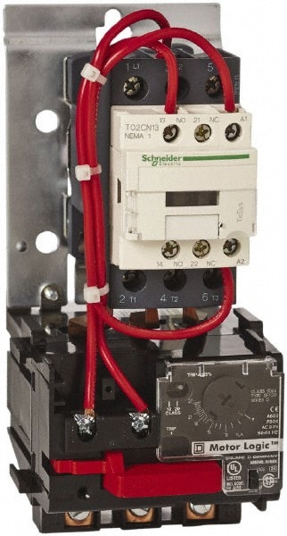 120 Coil VAC, 9 Amp, Nonreversible Open Enclosure NEMA Motor Starter