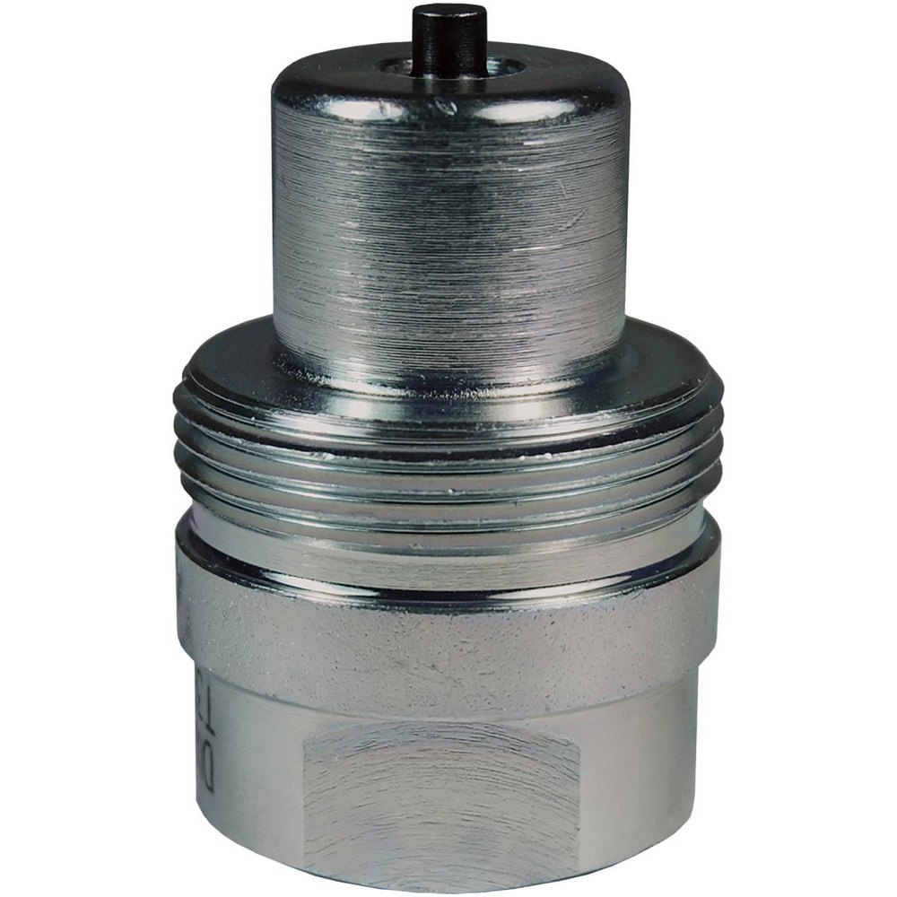 Hydraulic Hose Fittings & Couplings; Type: T-Series Female NPTF Poppet Plug ; Fitting Type: Female Plug ; Hose Inside Diameter (Decimal Inch): 0.3750 ; Hose Size: 3/8 ; Material: Steel ; Thread Type: NPTF