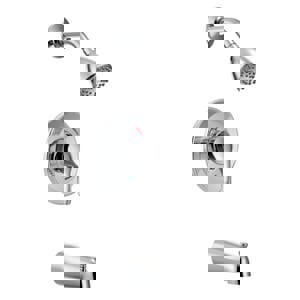 Single Handle Bathtub & Shower Faucet in Polished Chrome (Trim Only)