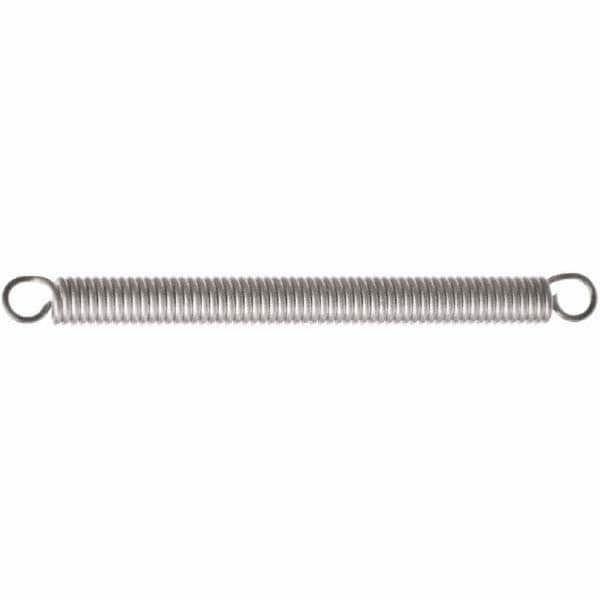 Extension Spring: 25 mm OD, 183.7 mm Extended Length