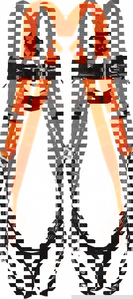 Fall Protection Harnesses: 400 Lb, Single D-Ring Style, Size Small & Medium