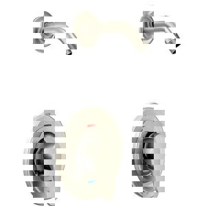 Single Handle Shower Faucet in Brushed Nickel