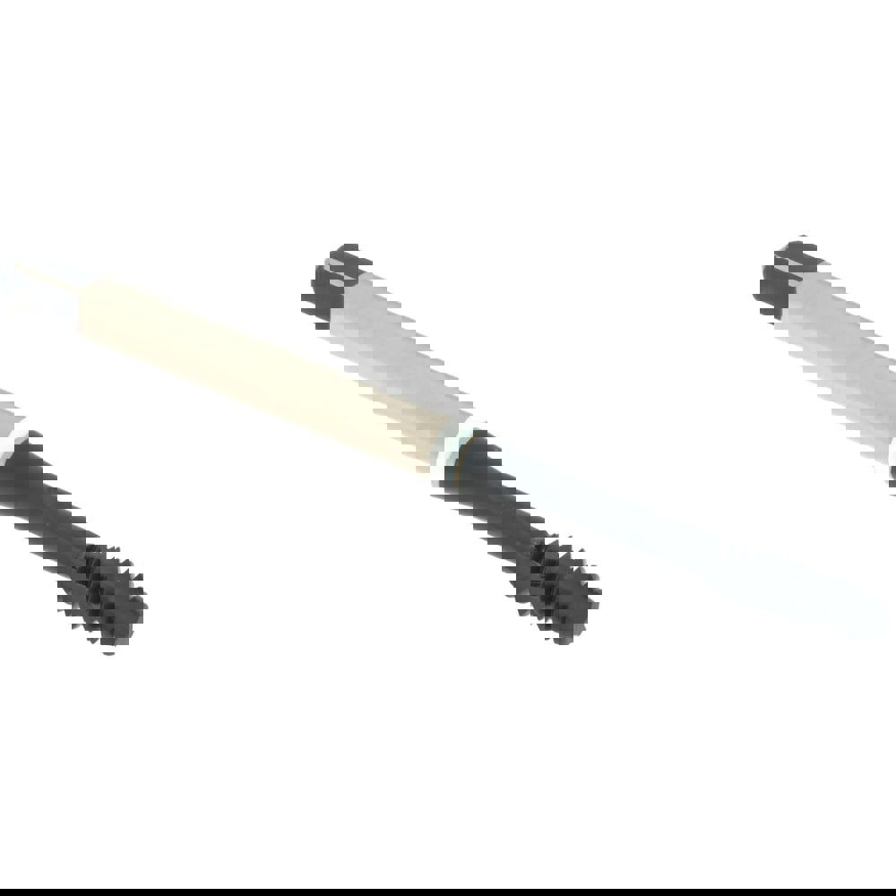 Spiral Flute Tap: #6-32, 3 Flute, Modified Bottoming, Vanadium High Speed Steel, Nitride Finish