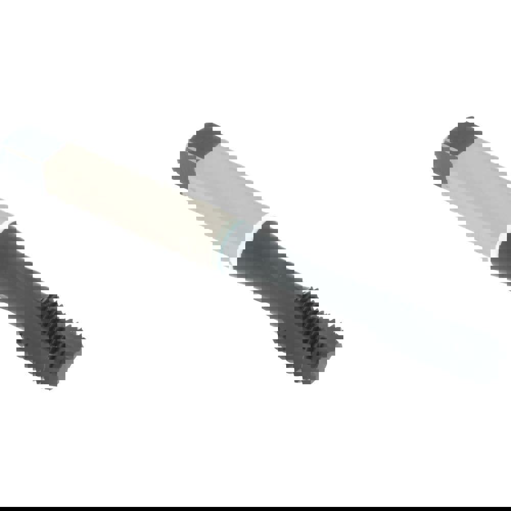 Spiral Flute Tap: 1/4-28, 3 Flute, Modified Bottoming, Vanadium High Speed Steel, Nitride Finish