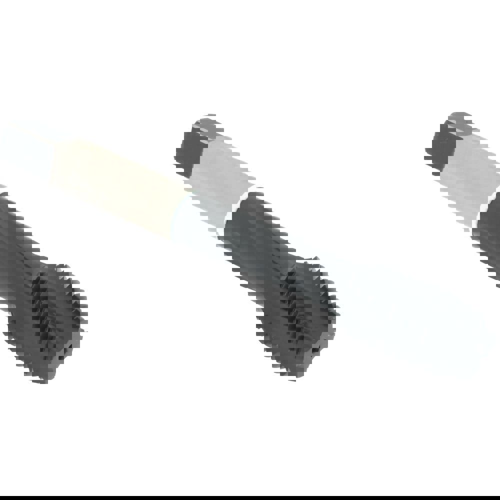 Spiral Flute Tap: 7/16-14, 4 Flute, Modified Bottoming, Vanadium High Speed Steel, Nitride Finish