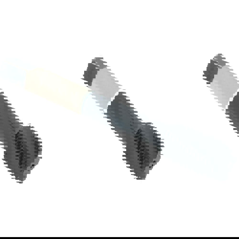 Spiral Flute Tap: 7/16-20, 4 Flute, Modified Bottoming, Vanadium High Speed Steel, Nitride Finish