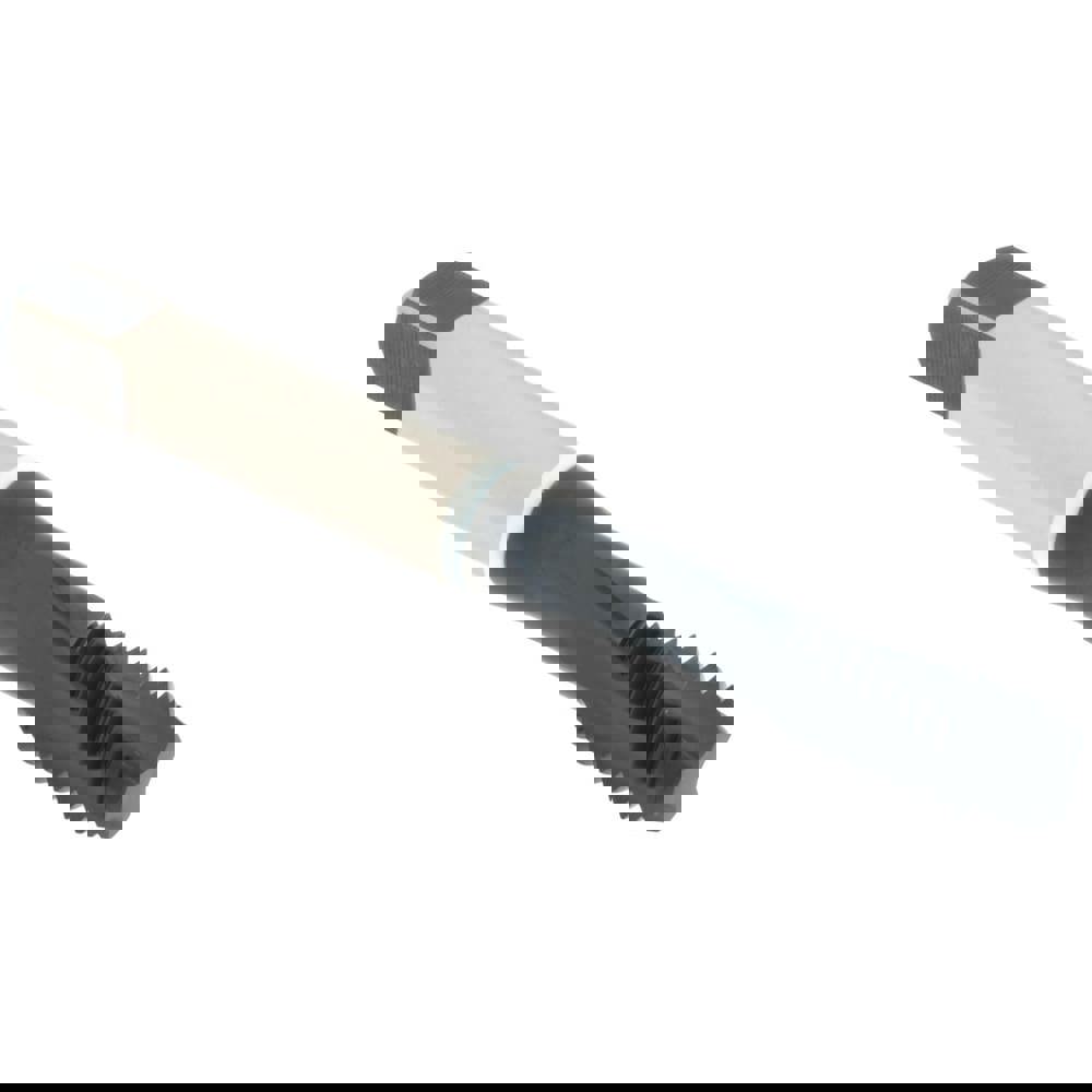 Spiral Flute Tap: M8 x 1.25, 3 Flute, Modified Bottoming, Vanadium High Speed Steel, Nitride Finish