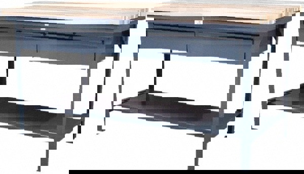 Stationary Work Table: Dark Gray