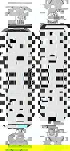 20 AMP USB CRGR TP RECEPT WHIT