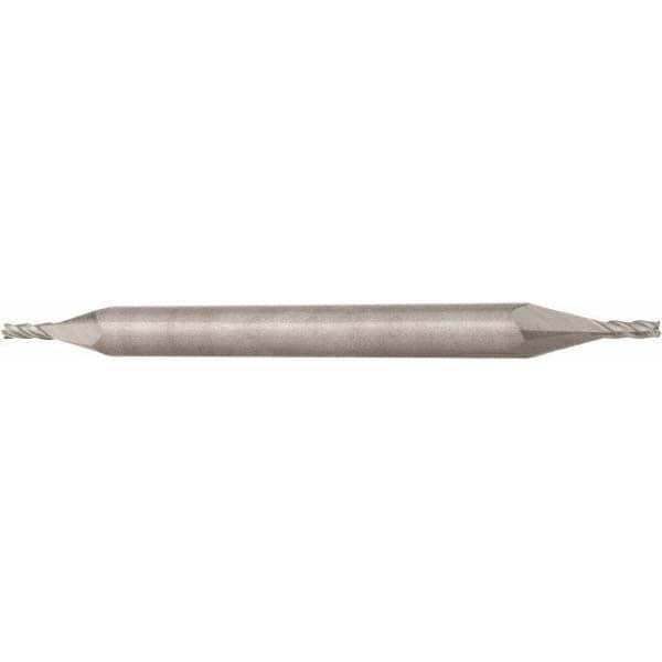 Square End Mill: 9/64'' Dia, 7/16'' LOC, 3/16'' Shank Dia, 2-1/2'' OAL, 4 Flutes, Solid Carbide