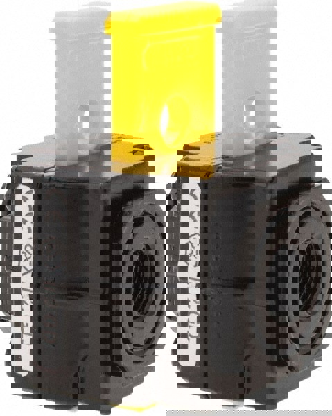 Lock-Out Air Valve: Slide Actuator, 2 Position, 1/4