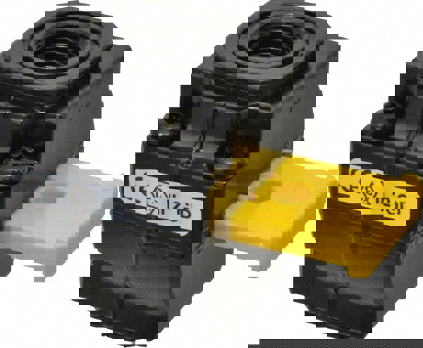 Lock-Out Air Valve: Slide Actuator, 2 Position, 3/8