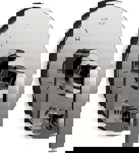 Single Handle Pressure Balancing Valve Trim in Vibrant Titanium