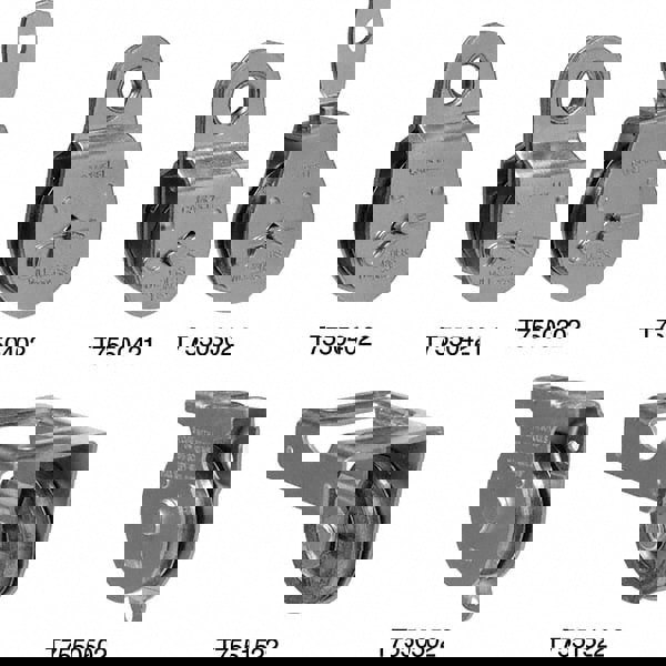Blocks & Pulleys; Rope Type: Wire ; Finish: Zinc ; UNSPSC Code: 24101613