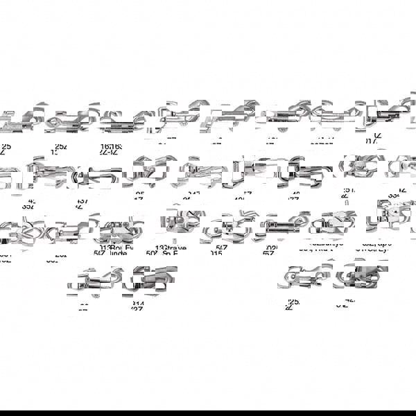 Swiveling & Round Eye Quick Snap: 80 lb Load Capacity