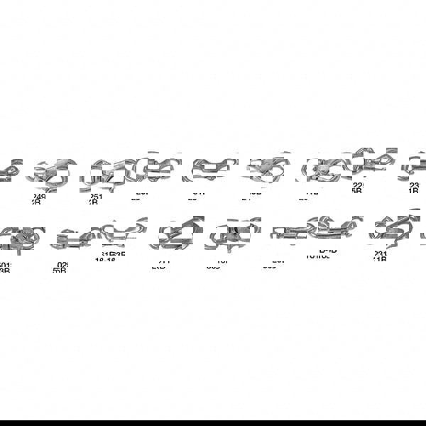 Rigid & Round Eye Quick Snap: 140 lb Load Capacity