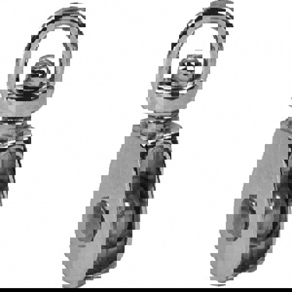 Blocks & Pulleys; Type: Swivel Eye Pulley; Pulley Type: Rigid Eye Pulley; Rope Type: Wire; Sheave Style: Single; Number Of Sheaves: Single; Work Load Limit: 30 lb; Finish: Nickel-Plated; Eye Inside Diameter: 0.3125 in; Load Capacity (Lb.): 55; Pulley Diam