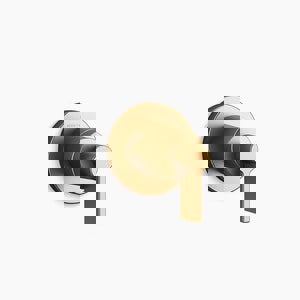 Single Handle Diverter or Volume Control Valve Trim in Vibrant Brushed Moderne Brass