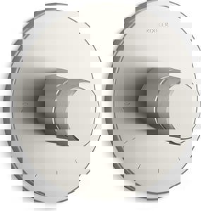 Single Handle Thermostatic Valve Trim in Vibrant Polished Nickel