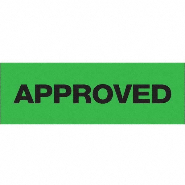 Shipping & DOT Labels; Message Type: Shipping Label ; Legend: Approved ; Length (Yards): 55.000 ; Width (Inch): 2