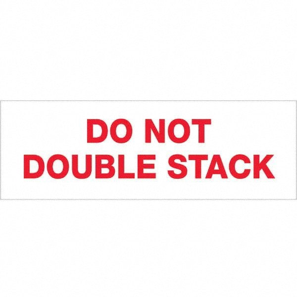 Shipping & DOT Labels; Message Type: Shipping Label ; Legend: Do Not Double Stack ; Length (Yards): 110.000 ; Width (Inch): 2