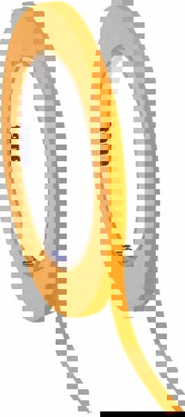 Masking Tape: 60 yd Long, 4.9 mil Thick, Orange