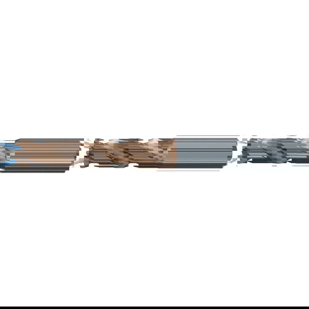 Screw Machine Length Drill Bit: 4.10 mm (0.7593) Dia, 140 deg, Solid Carbide