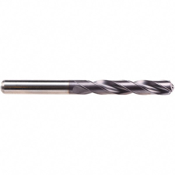 Jobber Drill: 3.25 mm Dia, 140 deg Point, Solid Carbide