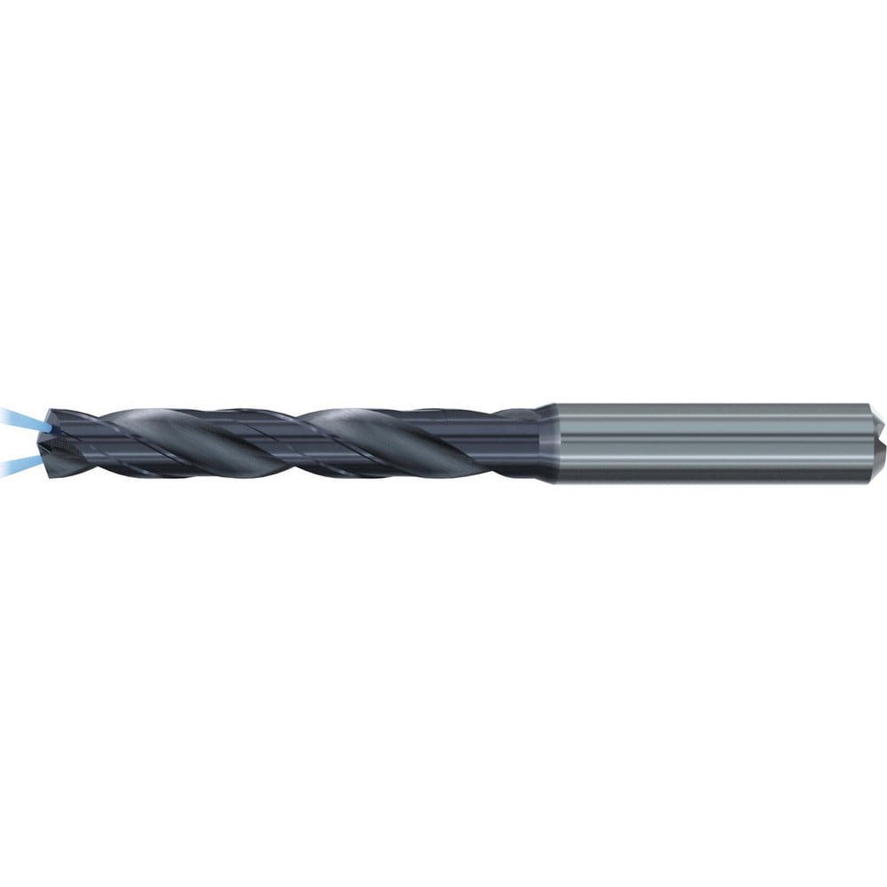 Jobber Drill: 7.45 mm Dia, 140 deg Point, Solid Carbide