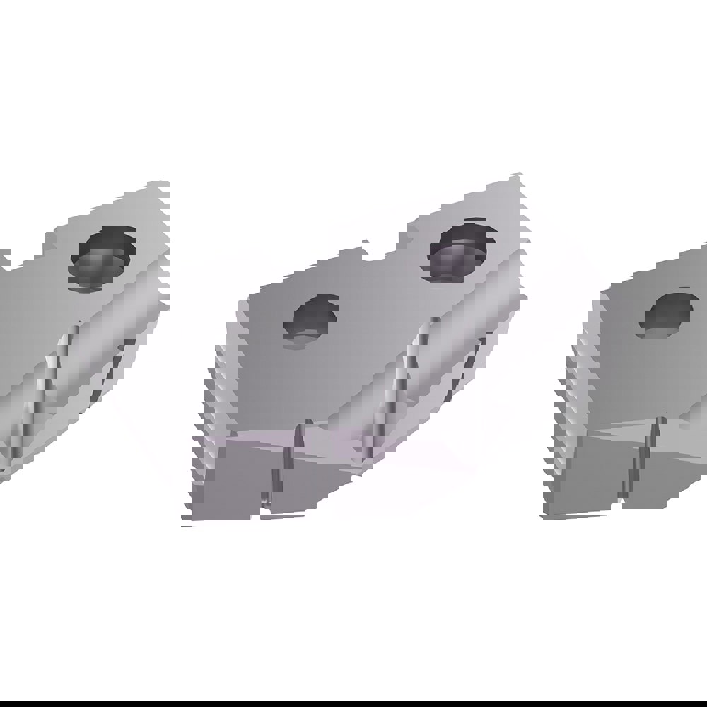 Spade Drill Insert: 22.00 mm Dia, Seat Size 1, Carbide, 132 deg Point